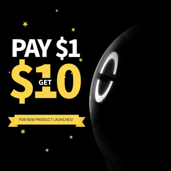 Pay $1 Get $10 for New Launch